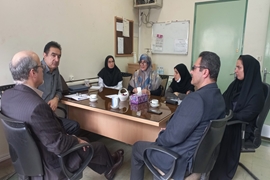 جلسه معرفی رجیستری منییر با حضور مدیر درمان و نماینده معاونت بهداشت